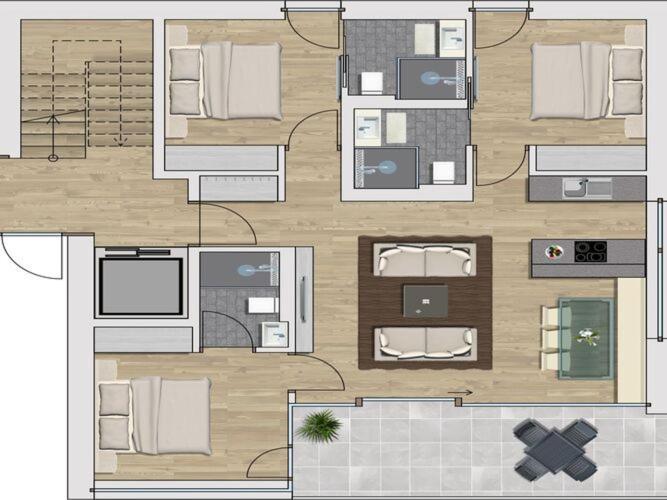 Apartment B-home, *